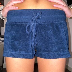 Navy Blue Hard Tail Terry Short